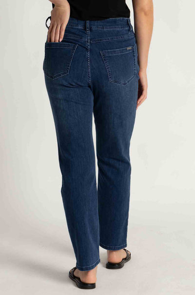 Joseph Ribkoff - Gia Classic Slim Fit Stretch Jeans in Medium Blue