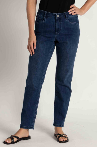 Joseph Ribkoff - Gia Classic Slim Fit Stretch Jeans in Medium Blue