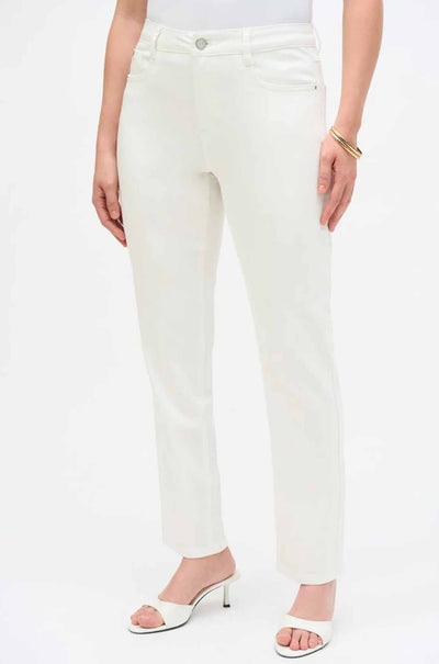 Joseph Ribkoff - Gia Classic Slim Fit Stretch Jeans in White