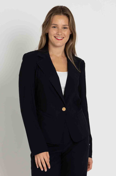 Paula Ryan - Girlfriend Jacket in Navy