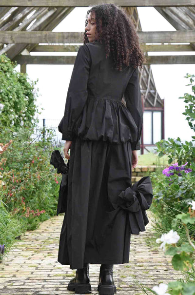 Coop - Swish You Were Here Go Big Or Bow Home Skirt in Black