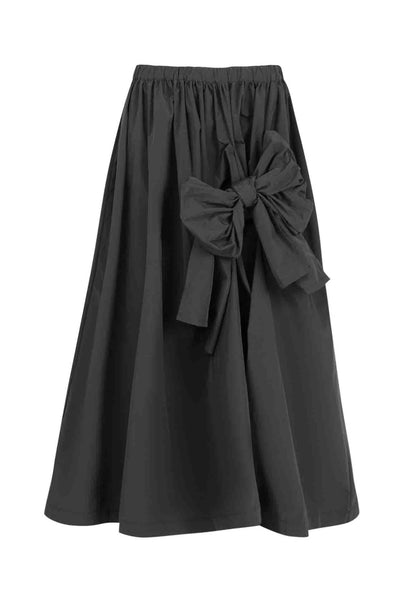 Coop - Swish You Were Here Go Big Or Bow Home Skirt in Black