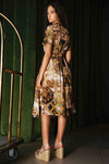 Coop - Love The Luxe Gold Gold Heart Dress
