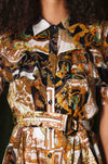 Coop - Love The Luxe Gold Gold Heart Dress