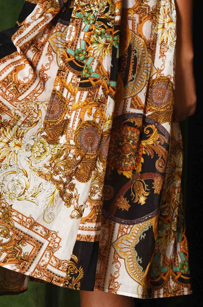 Coop - Love The Luxe Gold Gold Heart Dress