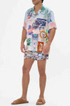 Camilla - Haute Passport Short Sleeve Camp Collared Shirt