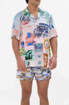Camilla - Haute Passport Short Sleeve Camp Collared Shirt