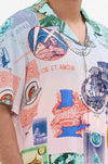 Camilla - Haute Passport Short Sleeve Camp Collared Shirt