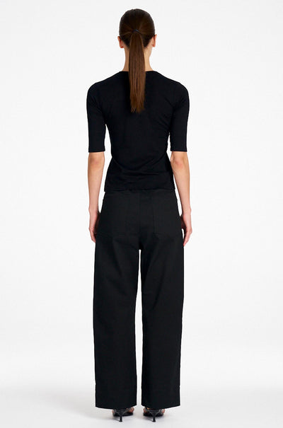 Signature Mela Purdie - Straight Pant in Organic Cotton Twill