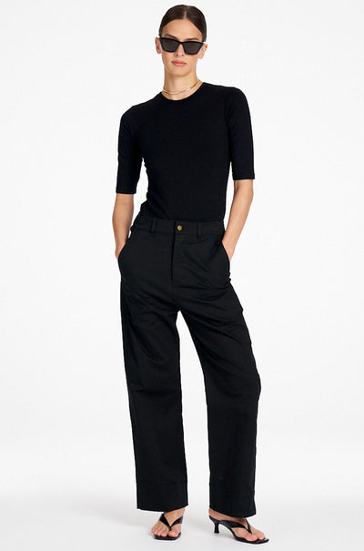 Signature Mela Purdie - Straight Pant in Organic Cotton Twill