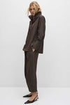 Mela Purdie - Half Zip Blouse in Gravitene