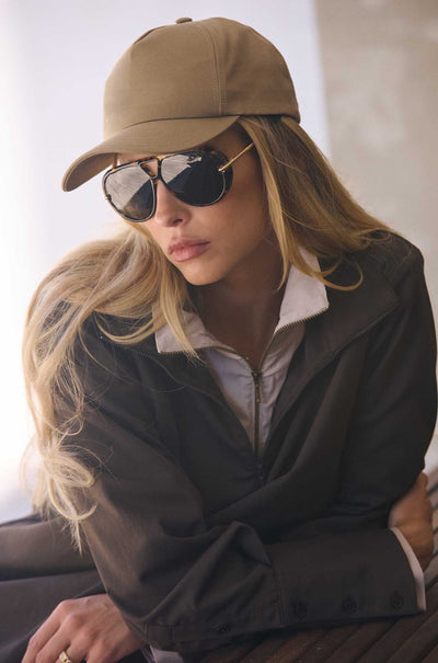 Mela Purdie - Half Zip Blouse in Gravitene