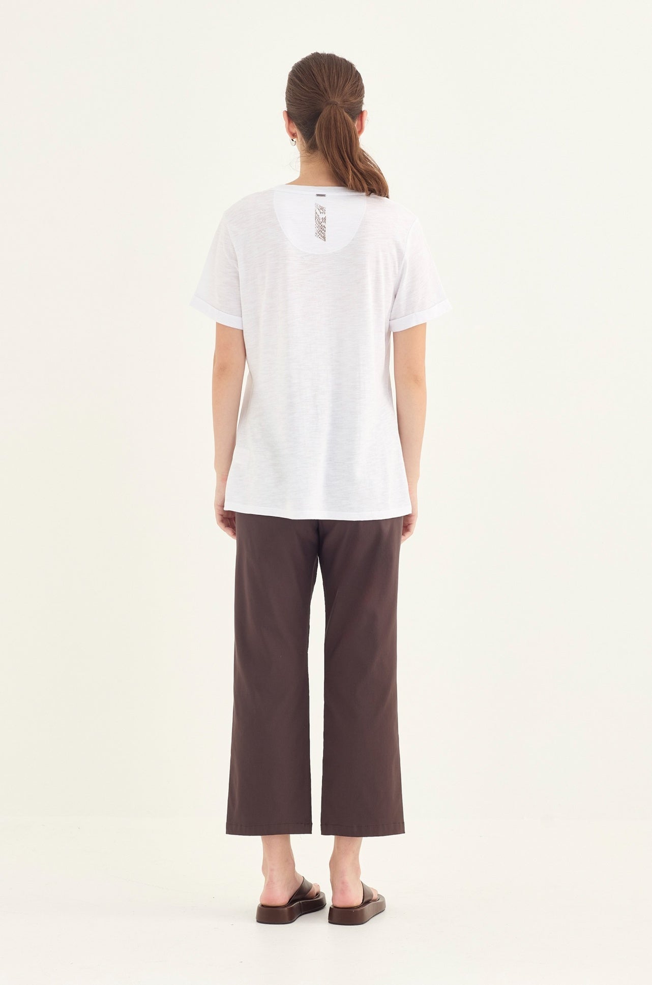 Verge - Hallie Top in White