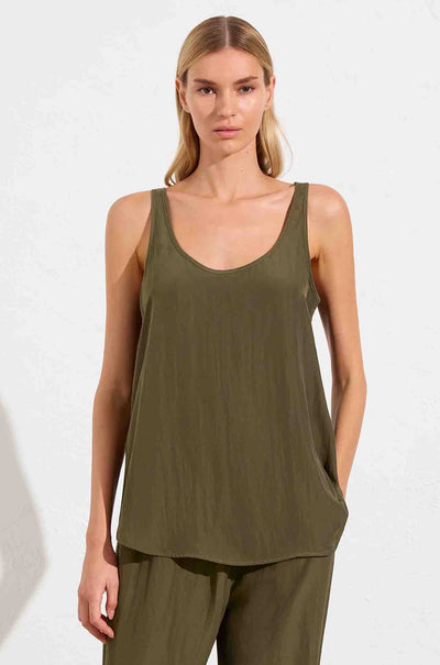 Mela Purdie - Halo Tank in Seaweed