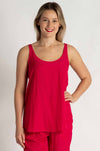 Mela Purdie - Halo Tank in Strawberry