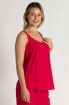 Mela Purdie - Halo Tank in Strawberry