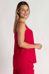 Mela Purdie - Halo Tank in Strawberry