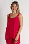 Mela Purdie - Halo Tank in Strawberry