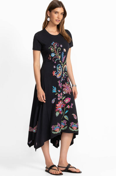 Johnny Was - Handkerchief Hem Knit Dress in Karime