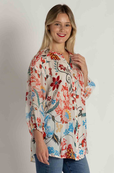 Johnny Was - Hanns Tunic in Prazer Print
