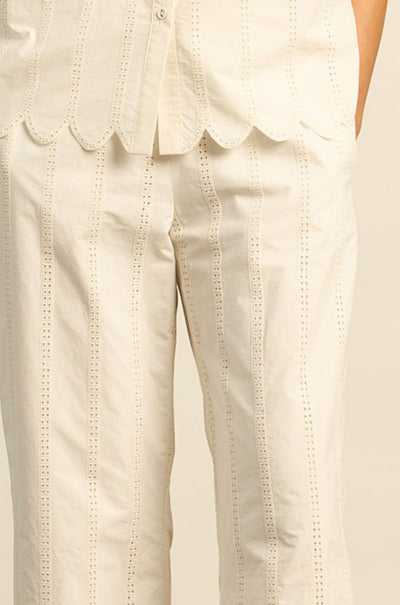 zoe kratzmann - harbour pant in porcelain