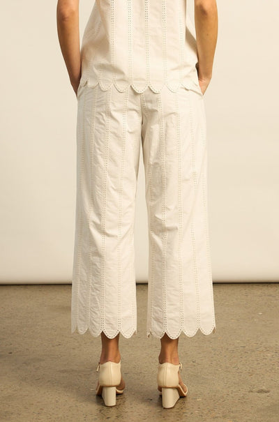 zoe kratzmann - harbour pant in porcelain