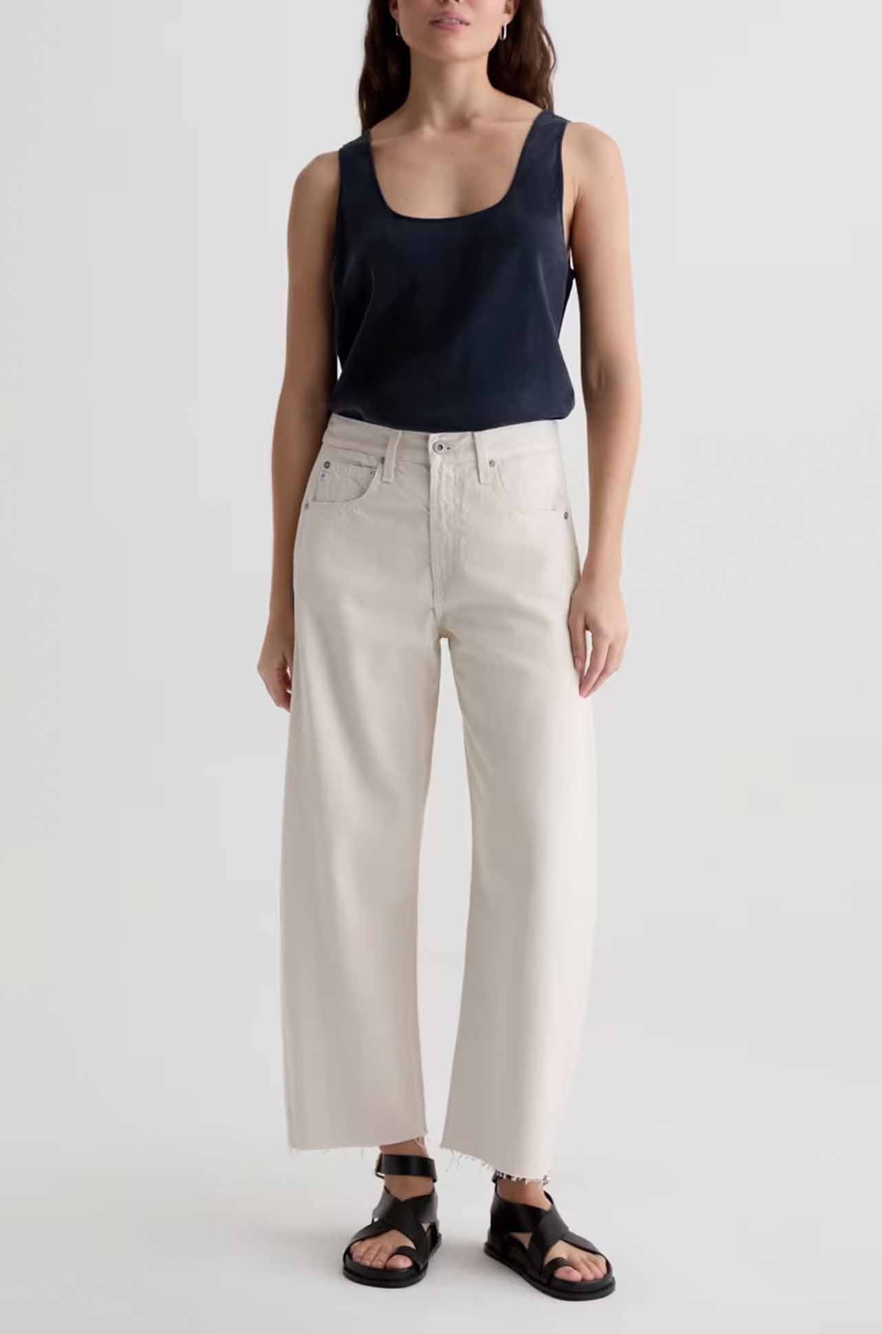 AG Jeans - Hattie Crop Jean in Opal Stone