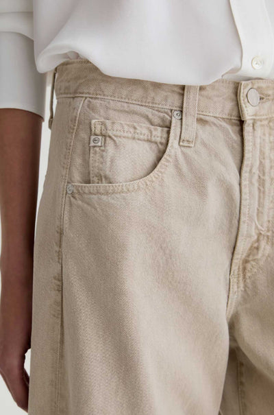 AG Jeans - Hattie Crop Jean in Sulfur Light Taupe