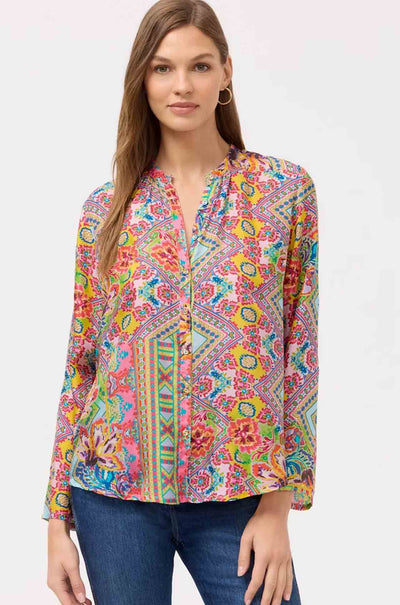 Johnny Was - Heaven Button Up in Morice