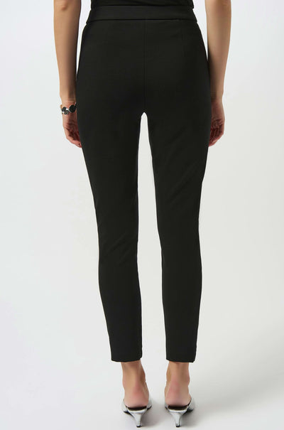 Joseph Ribkoff - Heavy Knit and Leatherette Pull On Legging