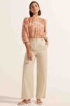 zoe kratzmann - outlook top in sunset mosaic