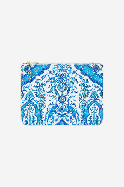 Camilla - Isnik Lullaby Small Canvas Clutch
