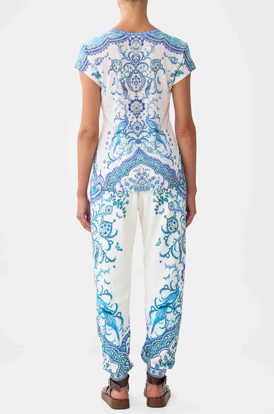 Camilla - Isnik Lullaby V Neck Fitted Tee