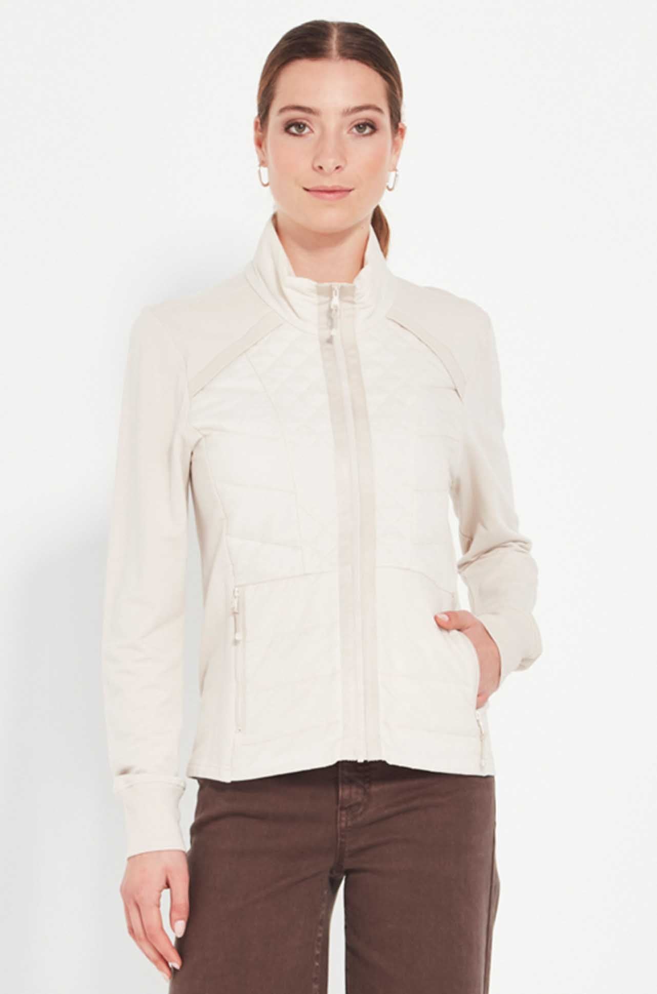 Verge - Idaho Jacket in Cashew