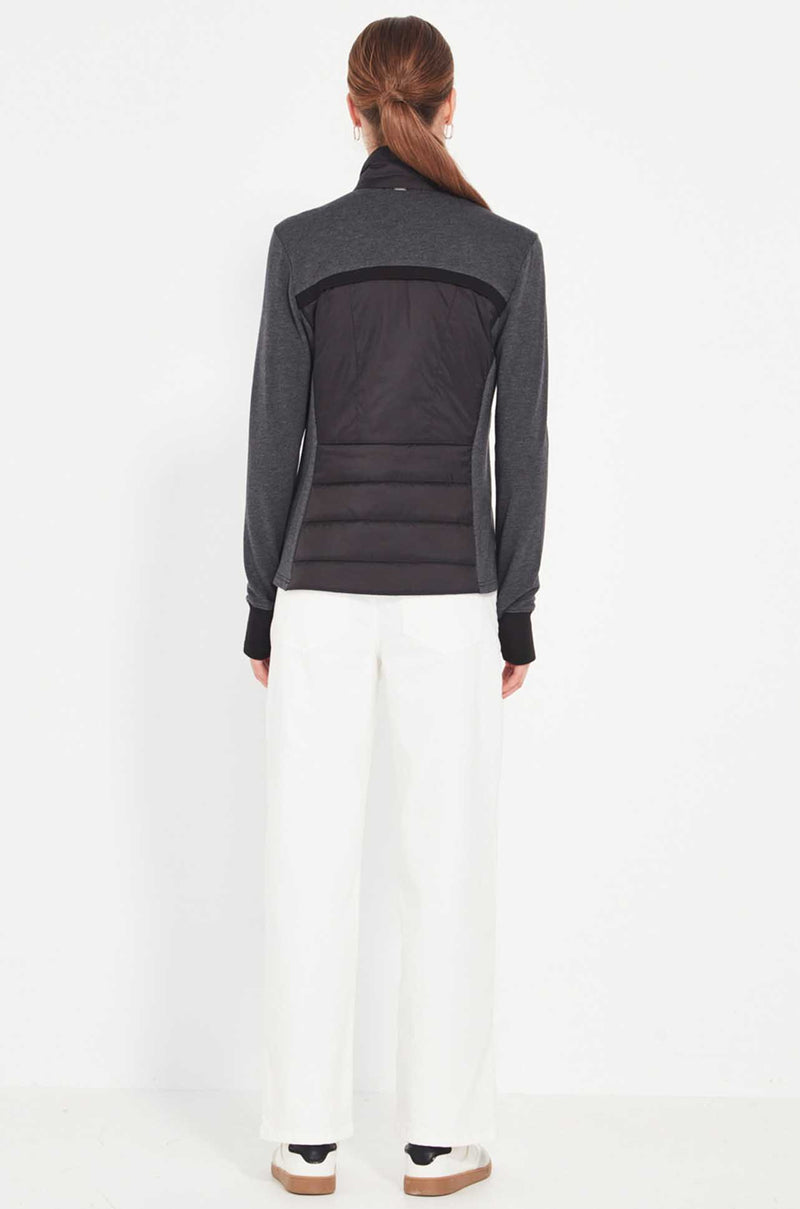 Verge - Idaho Jacket in Charcoal Marle