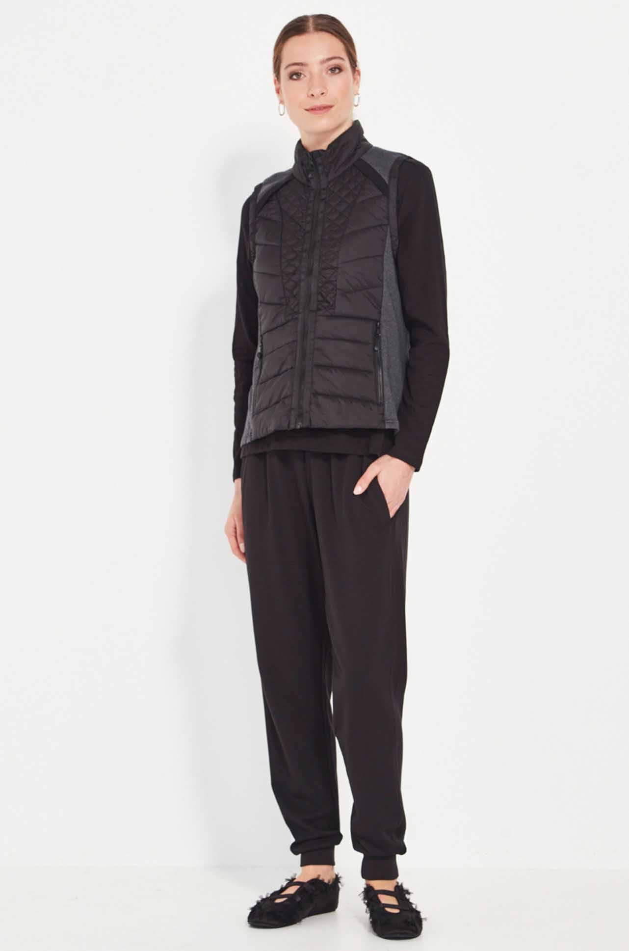 Verge - Idaho Vest in Black