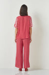 Verge - Inspire Top in Red Print