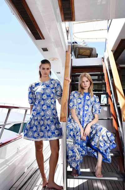 Cooper - A Dazzling Blue For You Its Party Season Dress