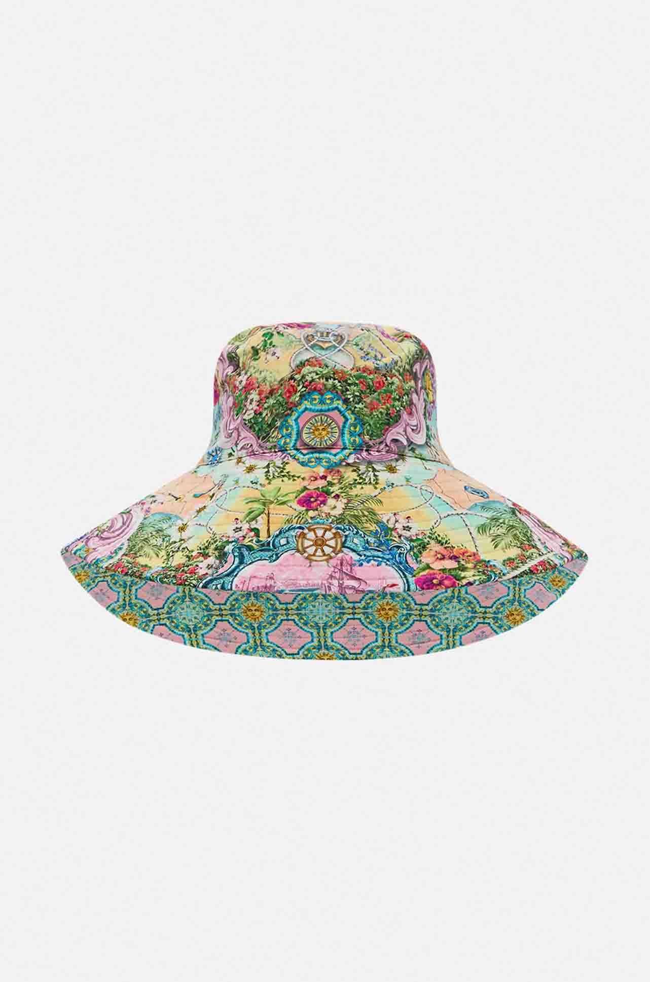 Camilla - Just Coasting Wide Brim Bucket Hat