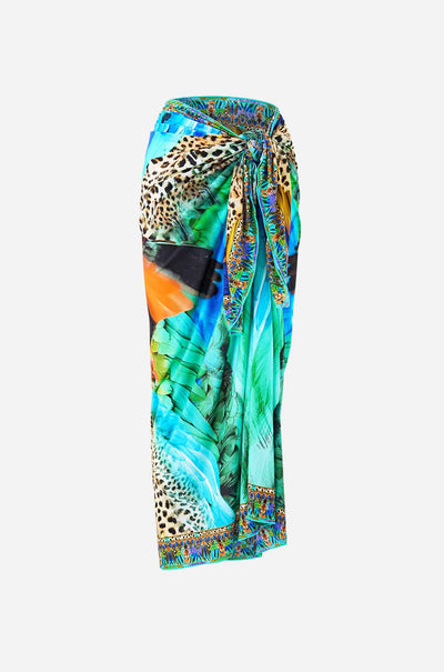 Camilla - Jungle Flight Multi Wear Long Sarong