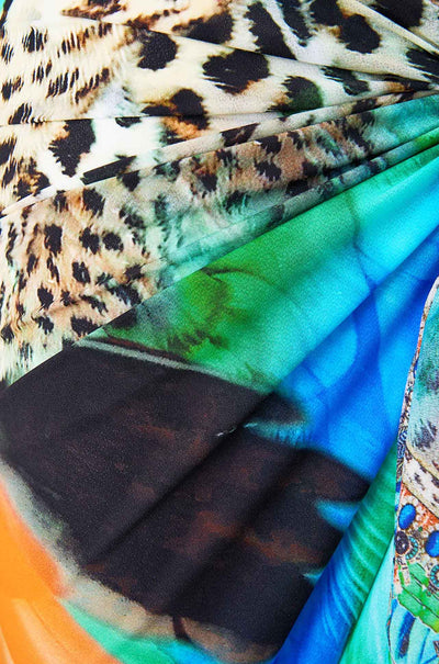 Camilla - Jungle Flight Multi Wear Long Sarong