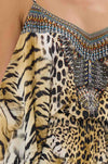 Camilla - Jaguar Drop Shoulder Playsuit