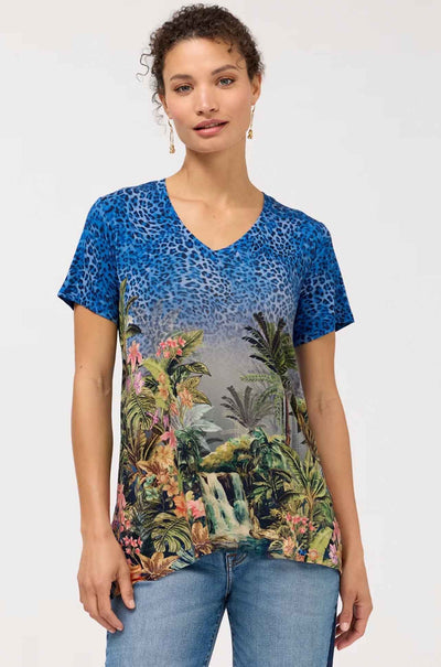 Johnny Was - The Janie Favorite Drape Tee in Meghann