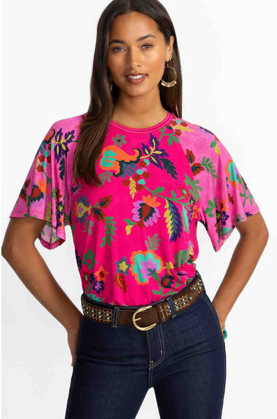 Johnny Was - The Janie Favorite Flutter Raglan Sleeve Top