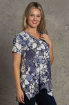 Johnny Was - The Janie Favorite Drape Tunic in Moonlight Glass