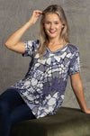 Johnny Was - The Janie Favorite Drape Tunic in Moonlight Glass