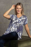 Johnny Was - The Janie Favorite Drape Tunic in Moonlight Glass