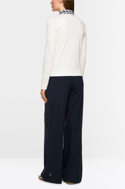 Marc Cain - Jersey Jacket with Cube Print Details