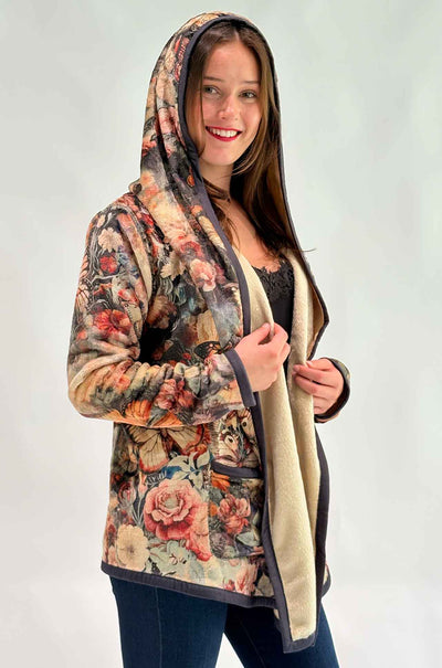 Johnny Was - Joan Reversible Sherpa Jacket in Teyros