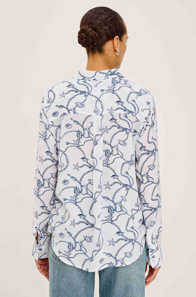 Rails - Josephine LS Button Down in Nautical Chains